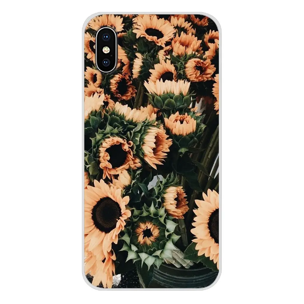 images 5 Для Huawei NOVA 2 3 2i 3i Y6 Y7 Y9 премьер-профессионал GR3 GR5 Y5II Y6II аксессуары для телефона Чехлы цветочным принтом «Подсолнух» - Цвет: images 5