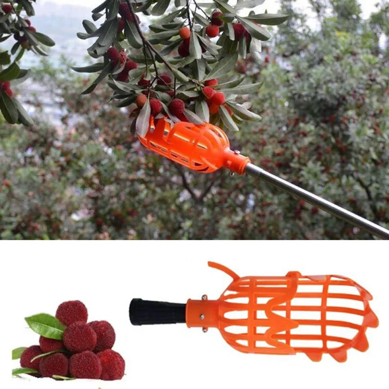Fruit Picker Tool Picking Tool Fruit Cathcer Quicker Gardening Farm Catcher Outside Device Garden Hardware