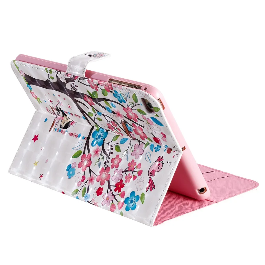 Чехол из искусственной кожи с принтом девушки дерева для нового iPad mini 5 2019 7 9 дюйма