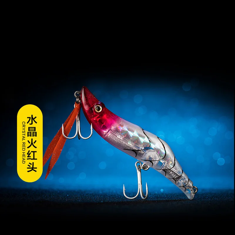 

Simulation Artificial Fishing Lures Black Bass Carp Spinner Trout Fishing Lures Deep Sea Leurre Souple Fishing Supplies DG50YE