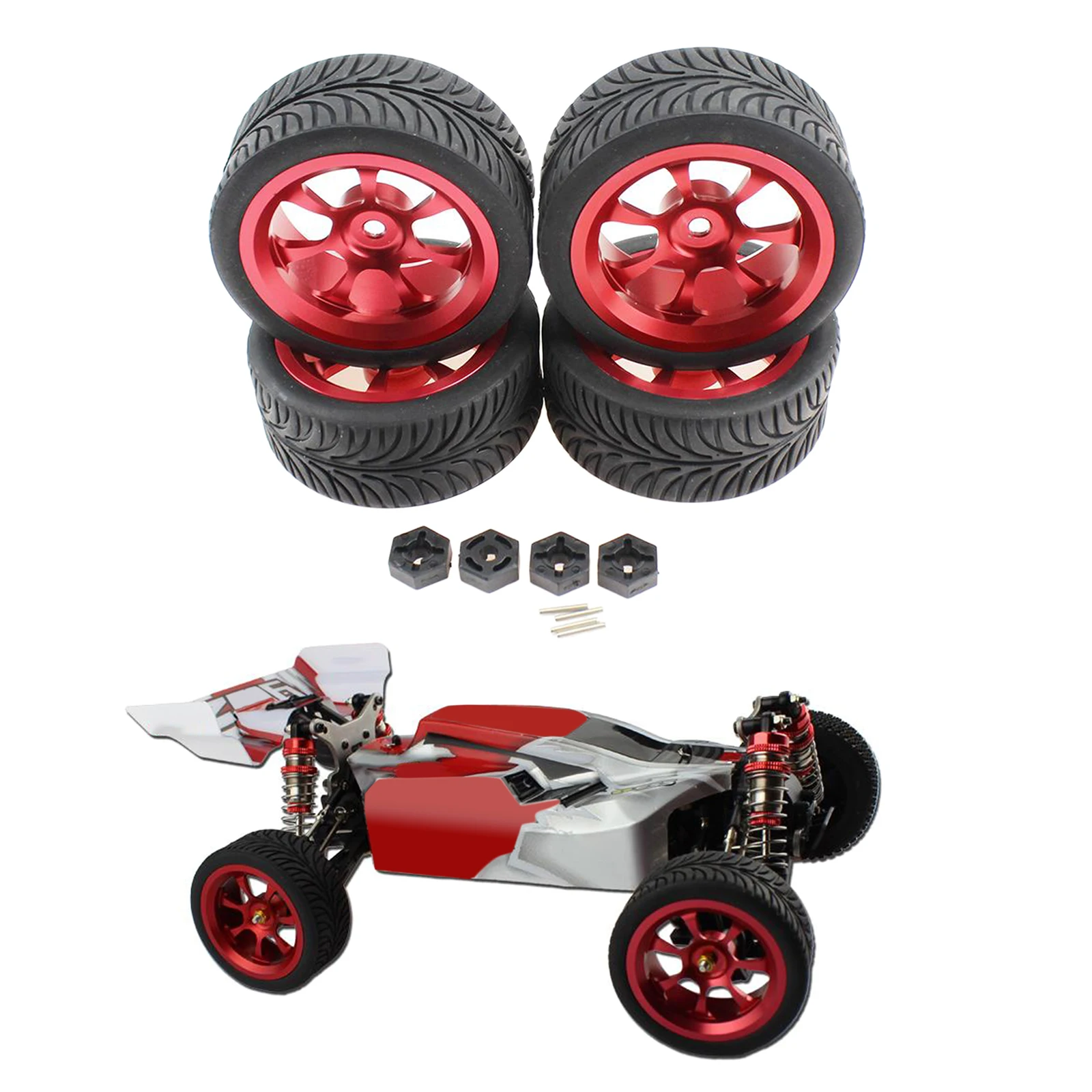 16 шт rc металл колесные диски ши