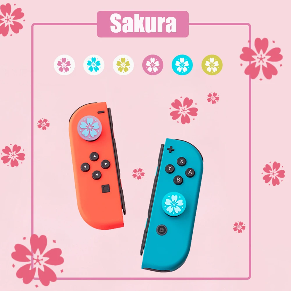 Силиконовые накладки на стики для джойстика Nintendo Switch/LITE NS JoyCon | Электроника