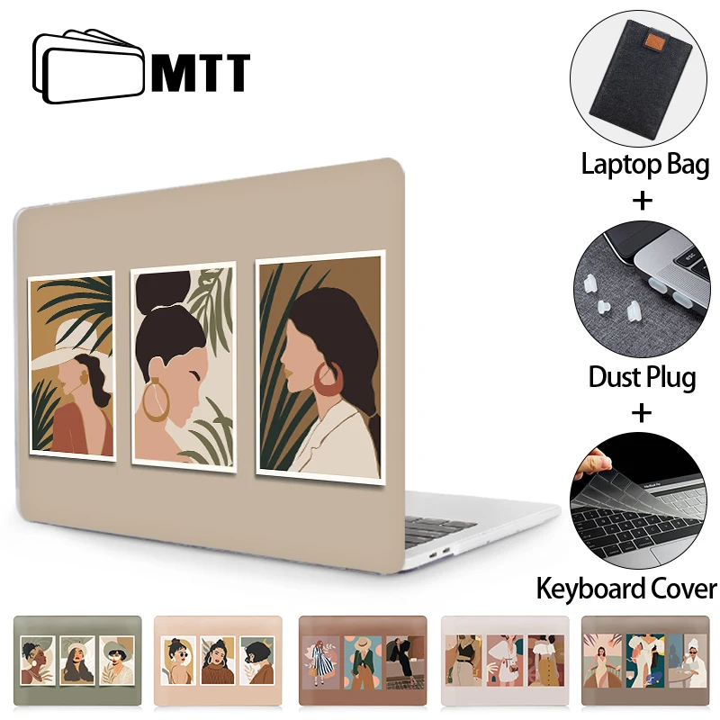 

МТТ для Macbook Air 13 Чехол M1 A2337 Pro 13 14 15 16 12 дюймов чехол для ноутбука с клавиатурой A2442 A2485 A2338