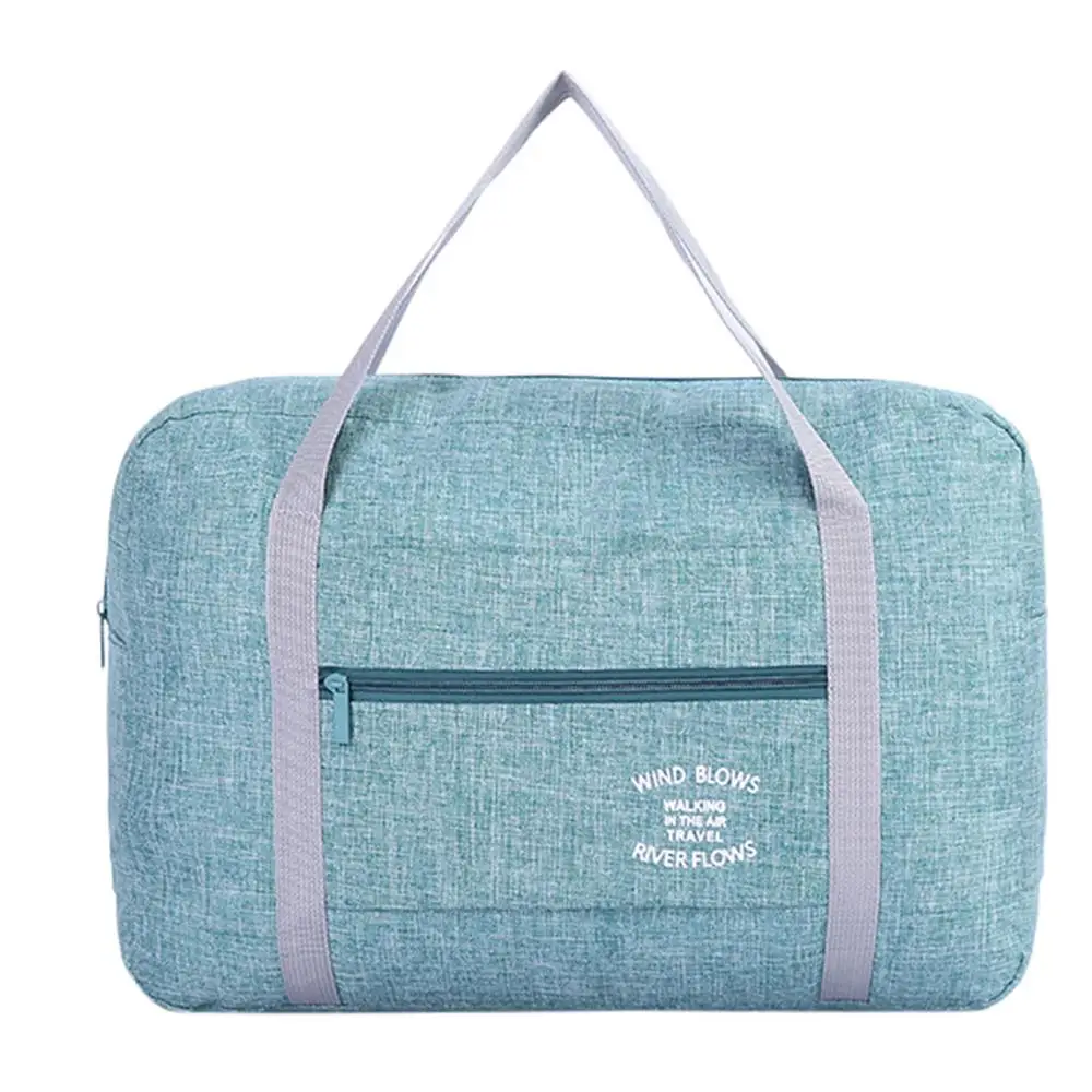 Mint Green High Quality Oxford Travel Bags Waterproof Women Men Large Duffle Bag Travel Organizer Luggage bags Packing Cubes Weekend Bag - Цвет: Mint Green