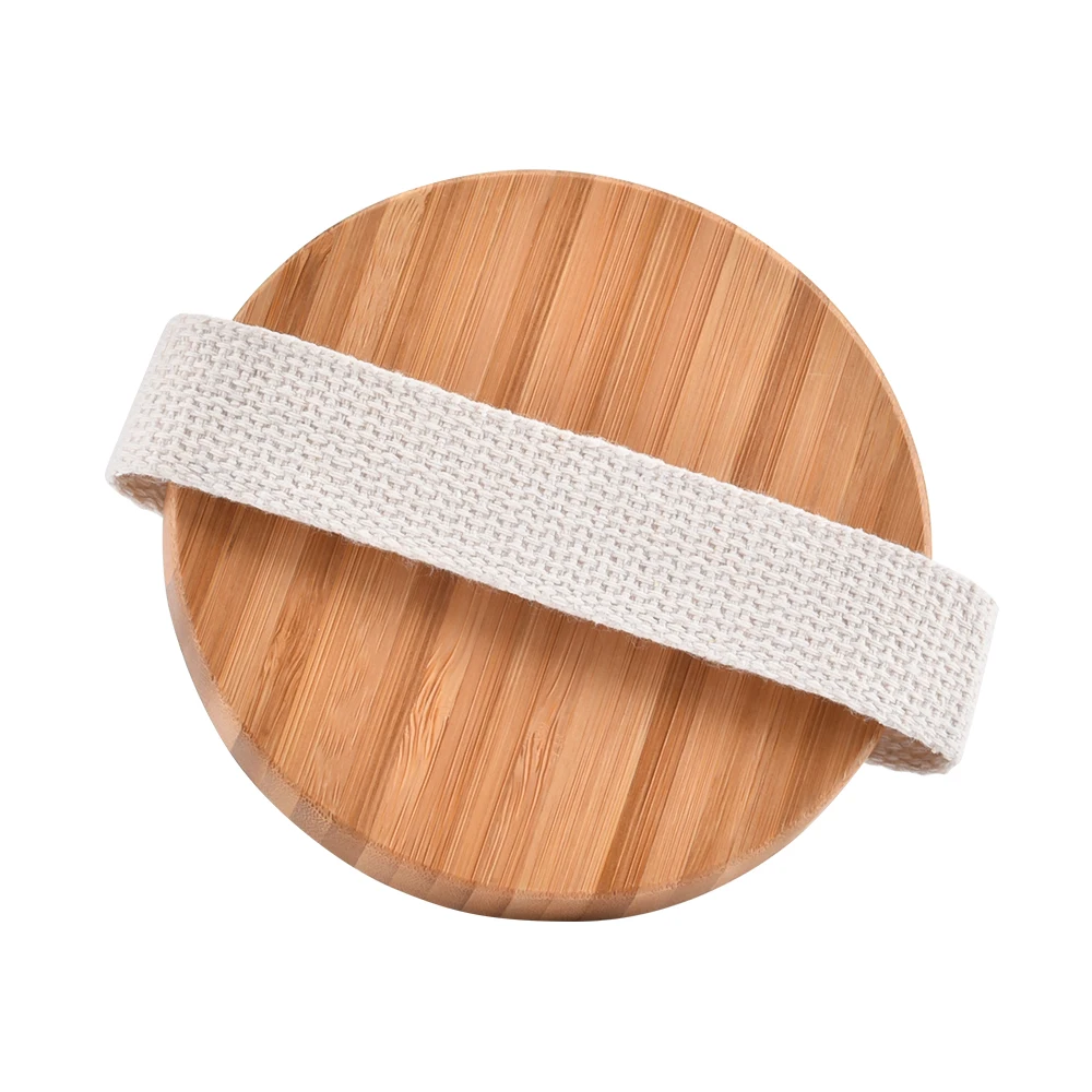 Ручная натуральная щетина щетка для ванны Массажная тела спа горячая сухая кожа