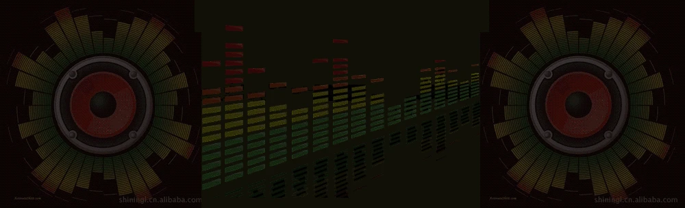 Автомобильный стикер, музыкальный ритм, светодиодный светильник-вспышка, лампа для автомобиля на заднее лобовое стекло, Активированный звук, эквалайзер, декоративный светильник, Стайлинг 12 В