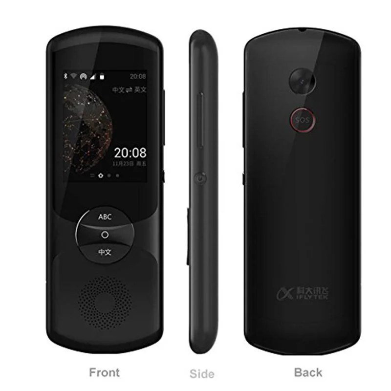 Языки iFLYTEK мгновенный переводчик голоса Xiaoyi 2,0 AI мгновенный голосовой перевод с камерой 13 МП Поддержка 32 языков стран