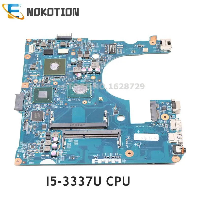 NOKOTION для acer aspire E1-470G E1-470 Материнская плата ноутбука I5-3337 Процессор 820 м GPU EA40-CX MB