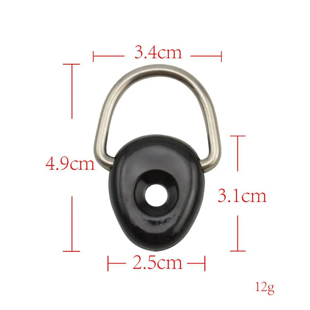 Круглая D-образная Пряжка Для Каяка 2 шт. эластичная веревка тянущаяся для рыбалки