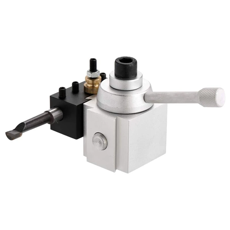 

Mini Quick Change Tool Lathe Tool Holder Post Cutter Holder Screw Kit Set Boring Bar Turning Facing Holder Wrench