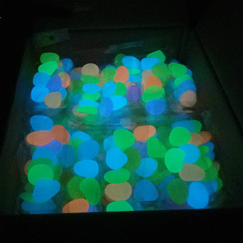 10 шт. светящиеся камни|Декоративная галька| |