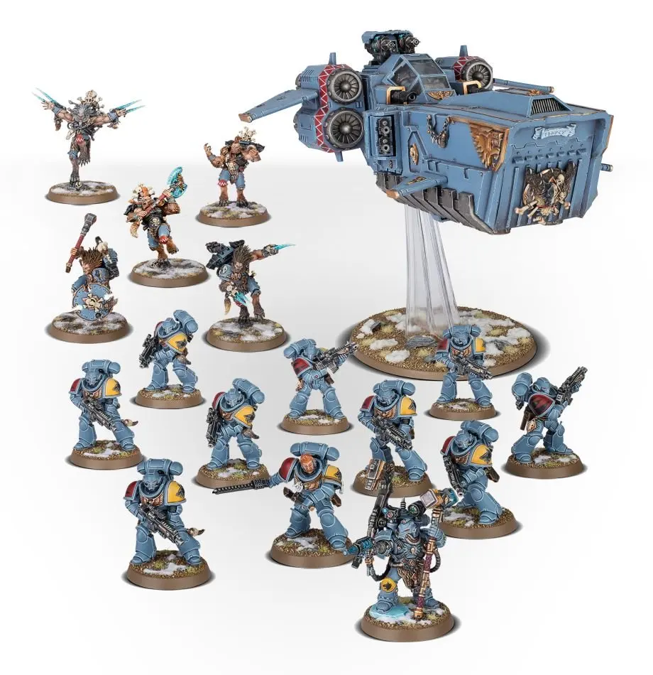 40K игры АОС модель для Космические Волки Talons of Morkai абсолютно новый
