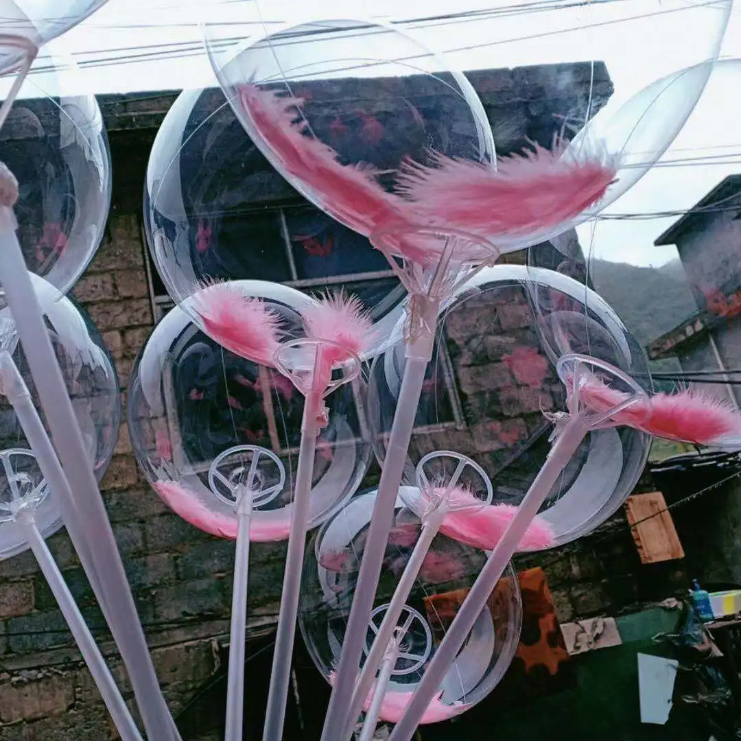 

50pcs 8 10 18 20 24 36 Inch Transparent Bobo Balloons Activity Birthday Party Festival Marriage Wedding Decor Adult Kids Balloon