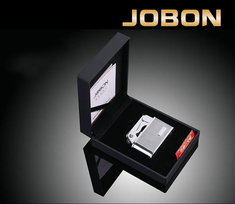 Jobon старое керосиновое зажигалка, металлическая зажигалка с абразивным кругом, нестандартная зажигалка, зажигалка с открытым пламенем, мужской подарок для курения