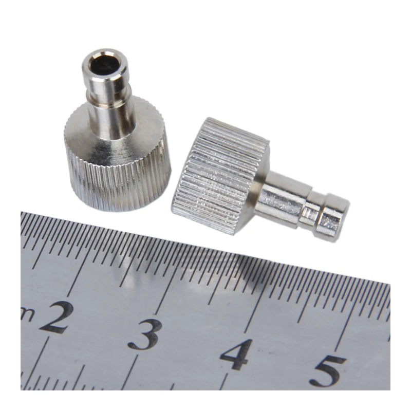 

2Pcs 1/8" fittings Airbrush Quick Disconnect Coupler Hose Connector Release Adapter