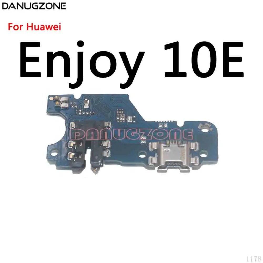 

USB Charging Dock Port Socket Jack Plug Connector Charge Board Flex Cable For Huawei Enjoy 10 Plus 10S 10E