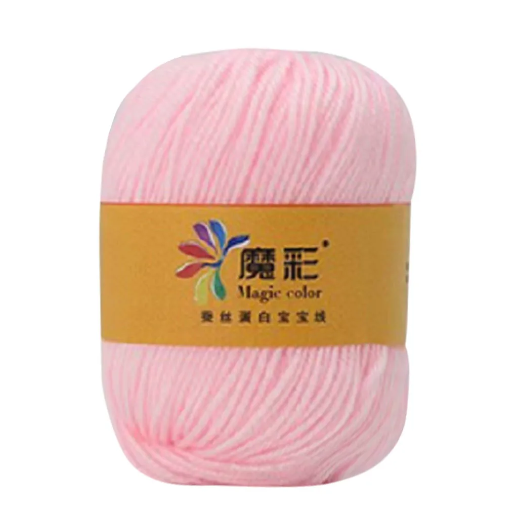 best selling 2020 products Crochet Diy Sweater Line Scarf 4 Strands Of Coarse Cotton Wool Group home decoration accessories | Дом и сад