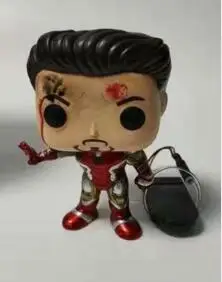Marvel Мстители Ironman светодиодный светильник UP Edition Виниловая фигурка куклы игрушки