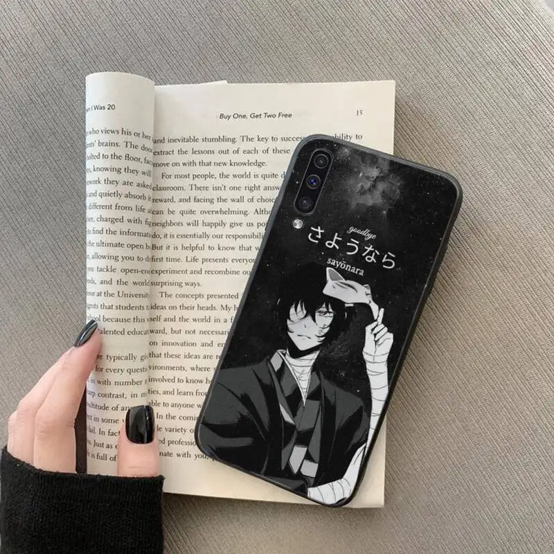 

Bungou Stray Dogs japanese anime Phone Case For Samsung galaxy A S note 10 7 8 9 20 30 31 40 50 51 70 71 21 s ultra plus