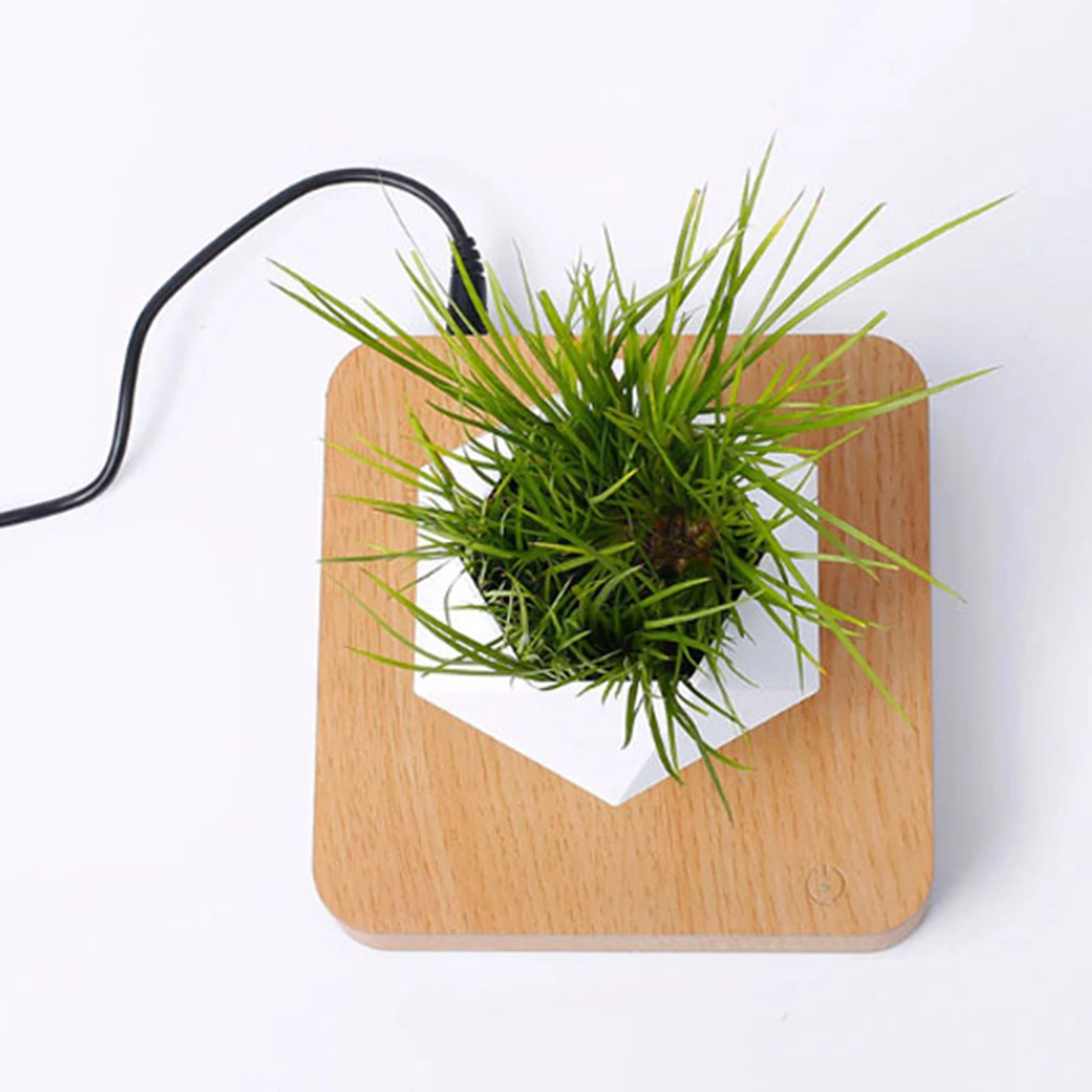 

Levitating Air Bonsai Pot 360 Rotation Magnetic Suspension Flower Pot Planter Floating Potted Plant Gifts