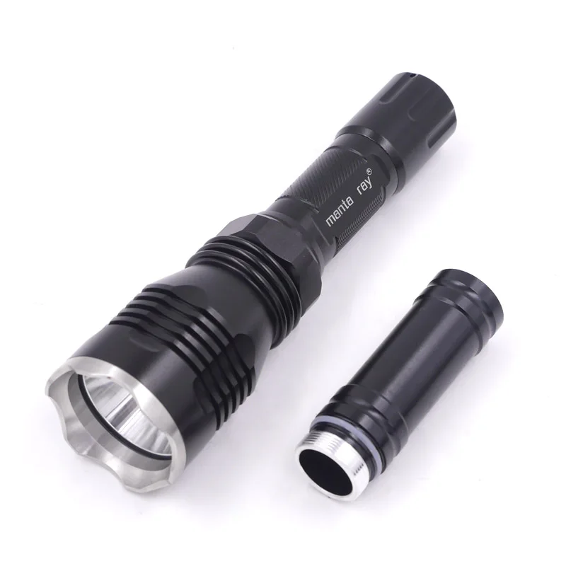 HS-802 Cree XP-L HI V3 светодиодный тактический охотничий фонарь 1 Режим lanterna high bright 500 метров дальность света использовать 2x18650 батареи