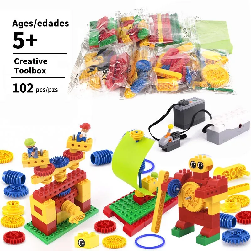 Новый технический робот конструктор научный набор большие размеры детали для