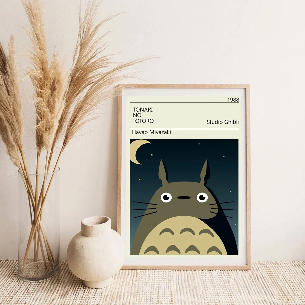 

My Neighbor Totoro Japanese classic movies CANVAS Poster