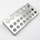 Металлическая Нержавеющая сталь тату чернила подстаканник Подставка Макияж Тато аксессуары Принадлежности для прицепов инструмент для тату пигмент контейнер