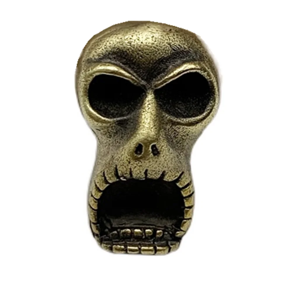 

Бусины из чистой меди для повседневного использования, латунь, ретро, забавное лицо, нож-подвеска, аксессуары «сделай сам», подвесной зонт, б...