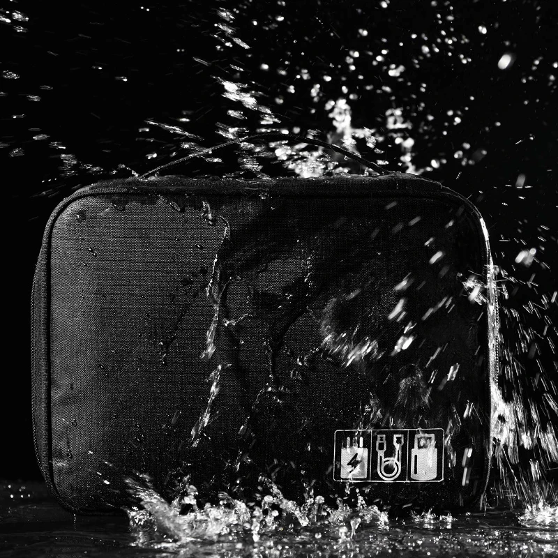 Сумка для хранения кабелей водонепроницаемый органайзер внешних аккумуляторов