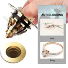 Фильтр-стопор для раковины, из нержавеющей стали