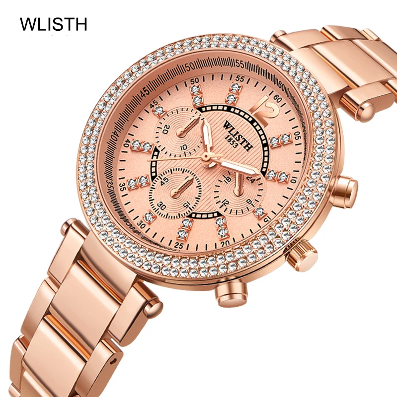 Enlarge Ladies watch simple casual luminous waterproof female student quartz watch