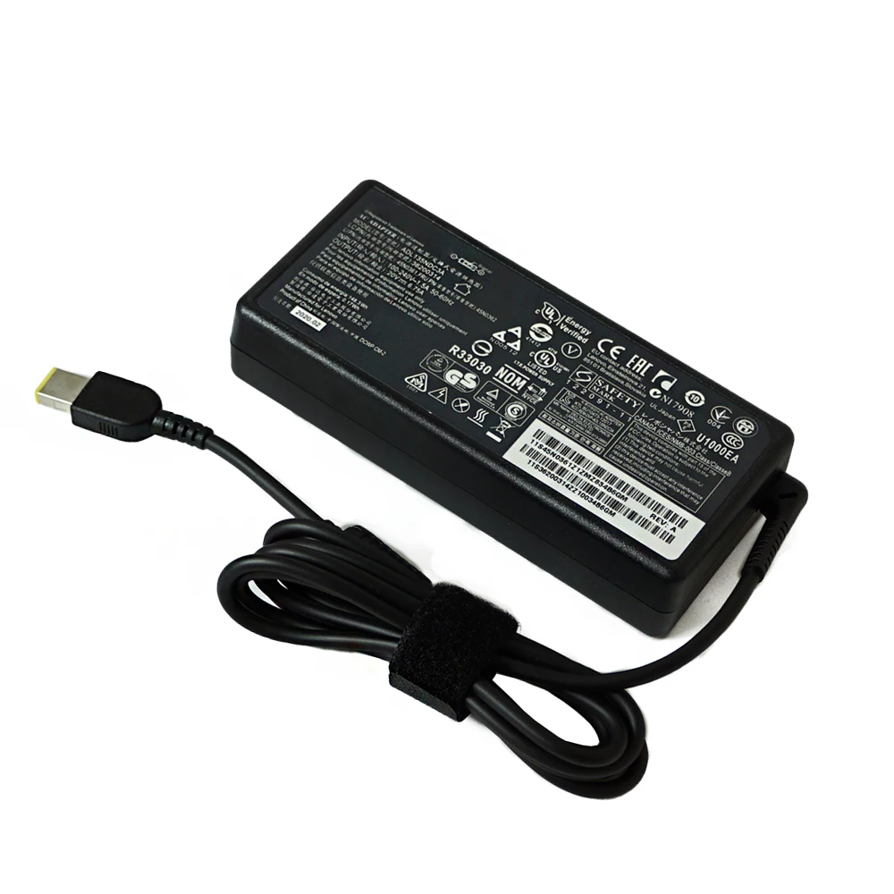 Тонкий адаптер переменного тока 20 в 6 75 а для Lenovo Charger Laptop IdeaPad Z710 Y50 70AM 70AS Y70 80 Touch