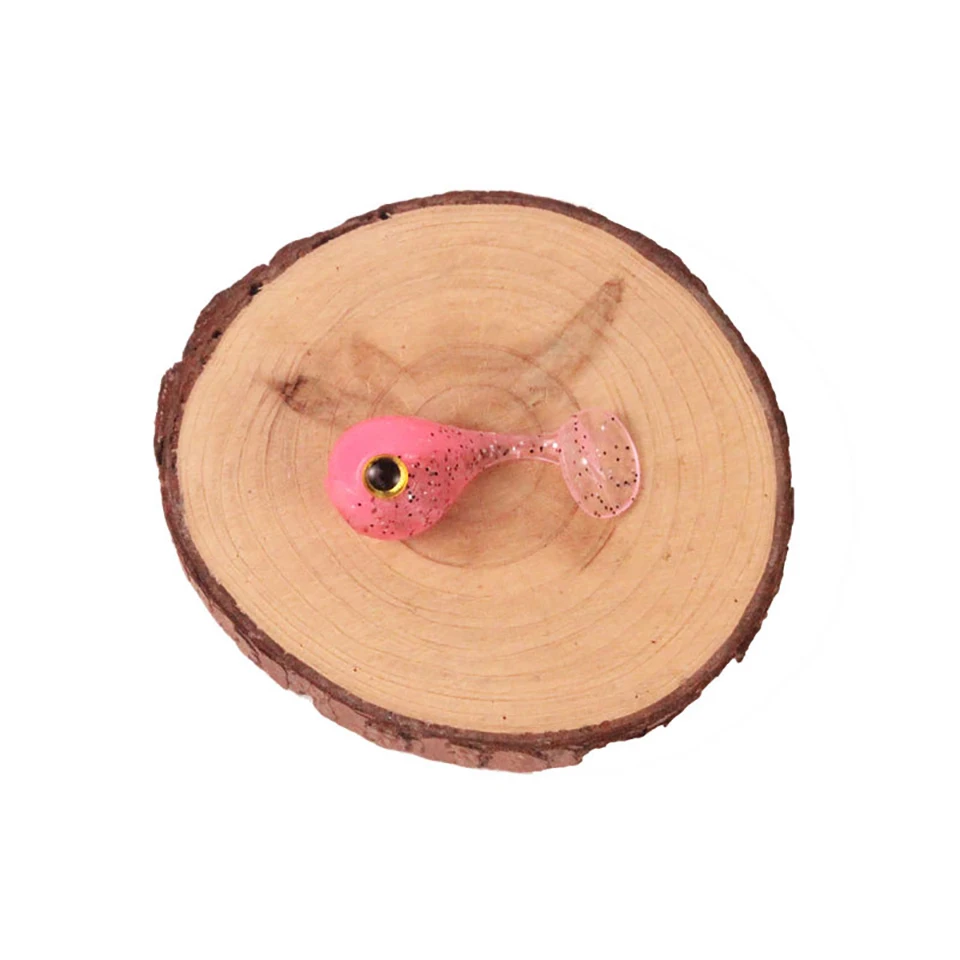 Мягкая приманка WALK FISH 6 шт./лот с большой головкой искусственный Т-образный хвост