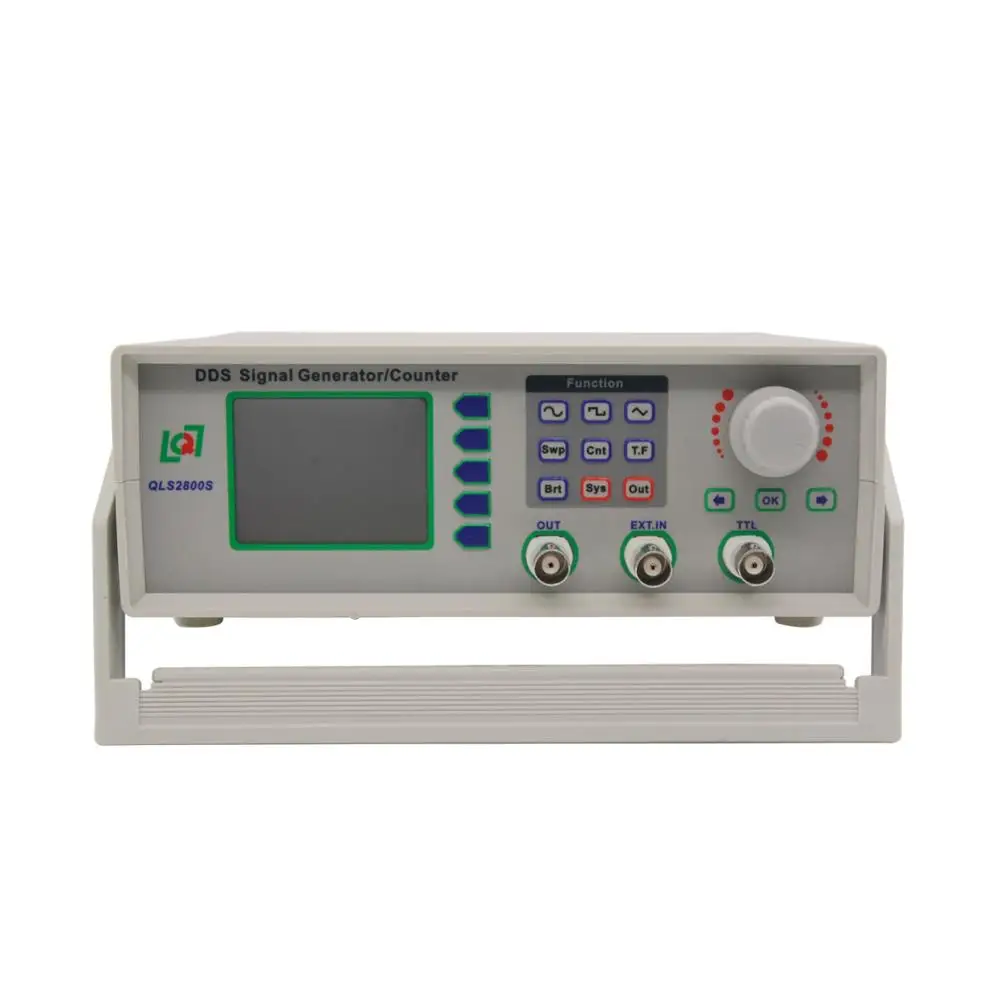 TZT QLS2805S-5M DDS генератор сигналов/счетчик частоты с цветным TFT-экраном 2 4 дюйма |