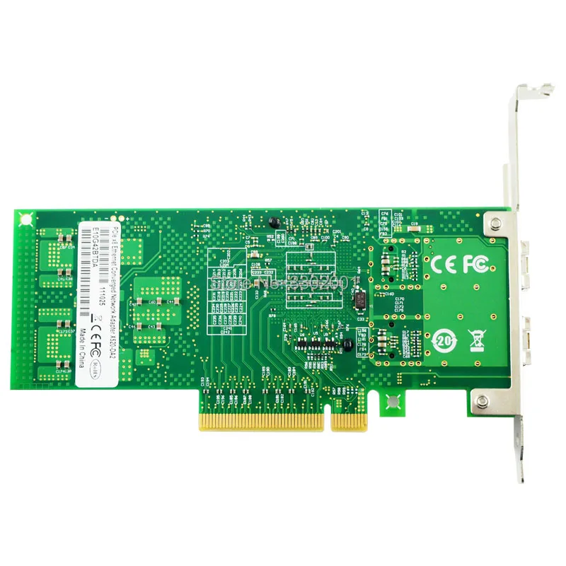 FANMI X520-DA2 10GBase PCI Express x8 82599ES Chip Dual Port Ethernet сетевой адаптер E10G42BTDA SFP в комплект не