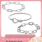 Женский браслет-цепочка из серебра 925 пробы с бусинами