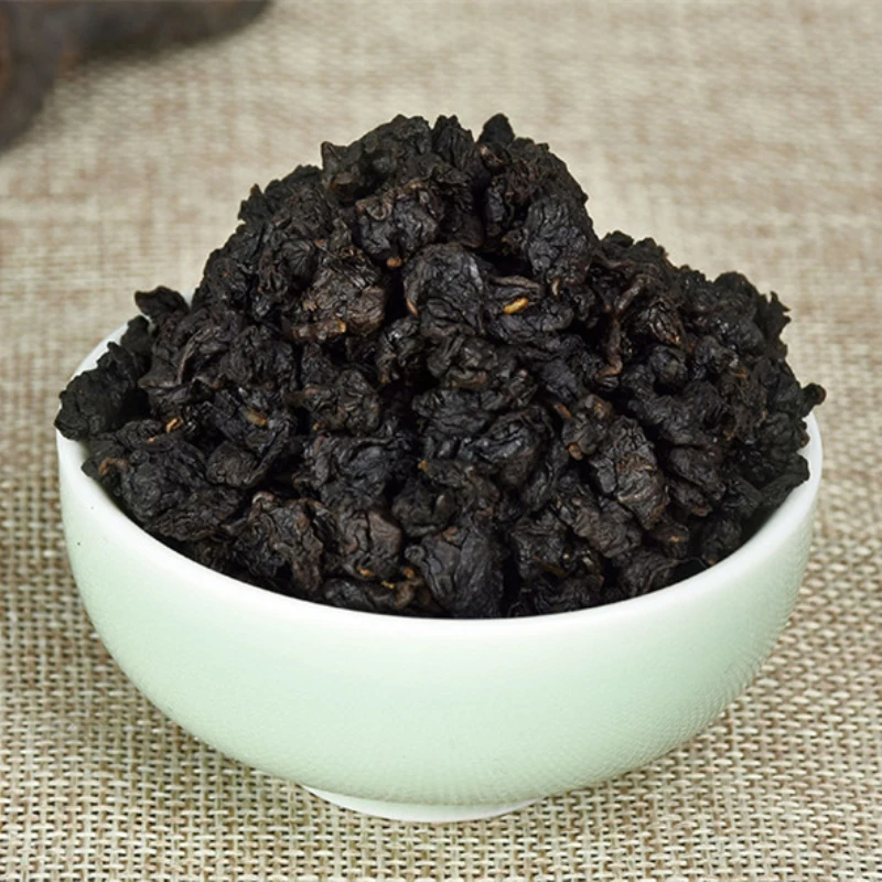 Черный чай Oolong рассыпчатый китайский с листьями хороший для веса зеленый 250 г |