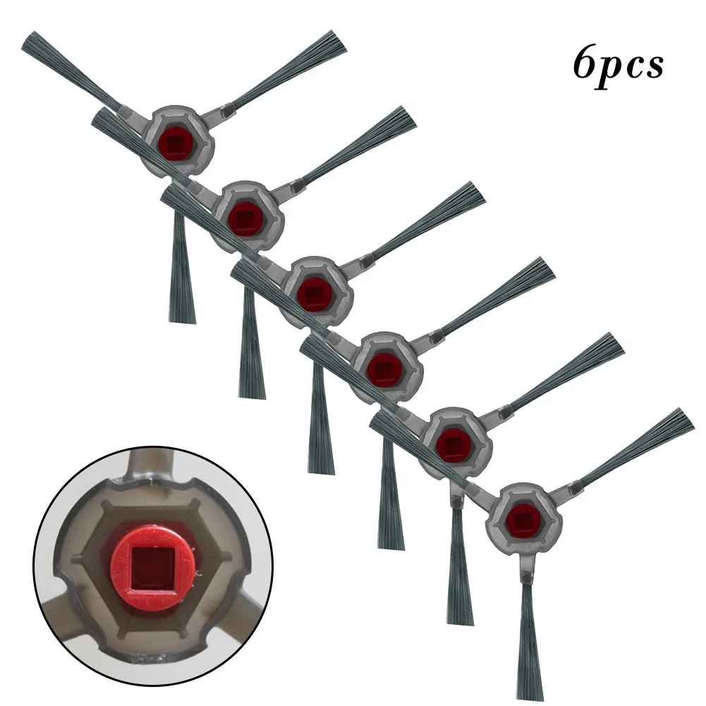 

6pcs Vacuum Cleaner Spare Side Brushes For Yeedi Mop Station Self-Cleaning Robot Vacuum Cleaner & Mop Sweeper Accessories