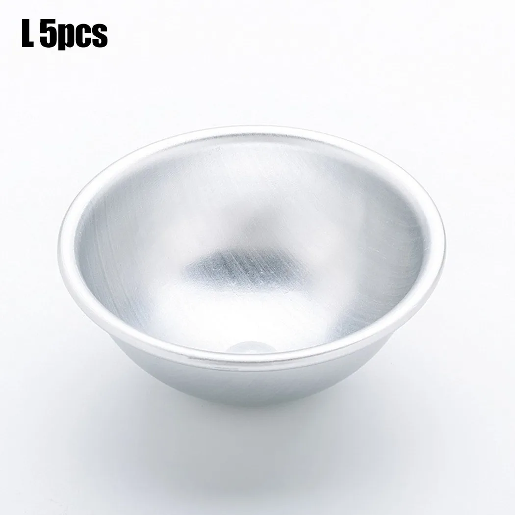 

5Pcs Half Round 3D Molds Cake Pan Tin Baking Pastry Ball Mold Aluminum Alloy Cocina Kitchen Gadget Sets