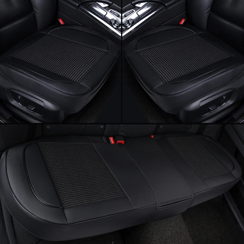 

Ultra-Luxury Car Seat Protection Single Seat Without Backrest PU Senior Leather Car Seat Cover For Most Four-Door Sedan&SUV