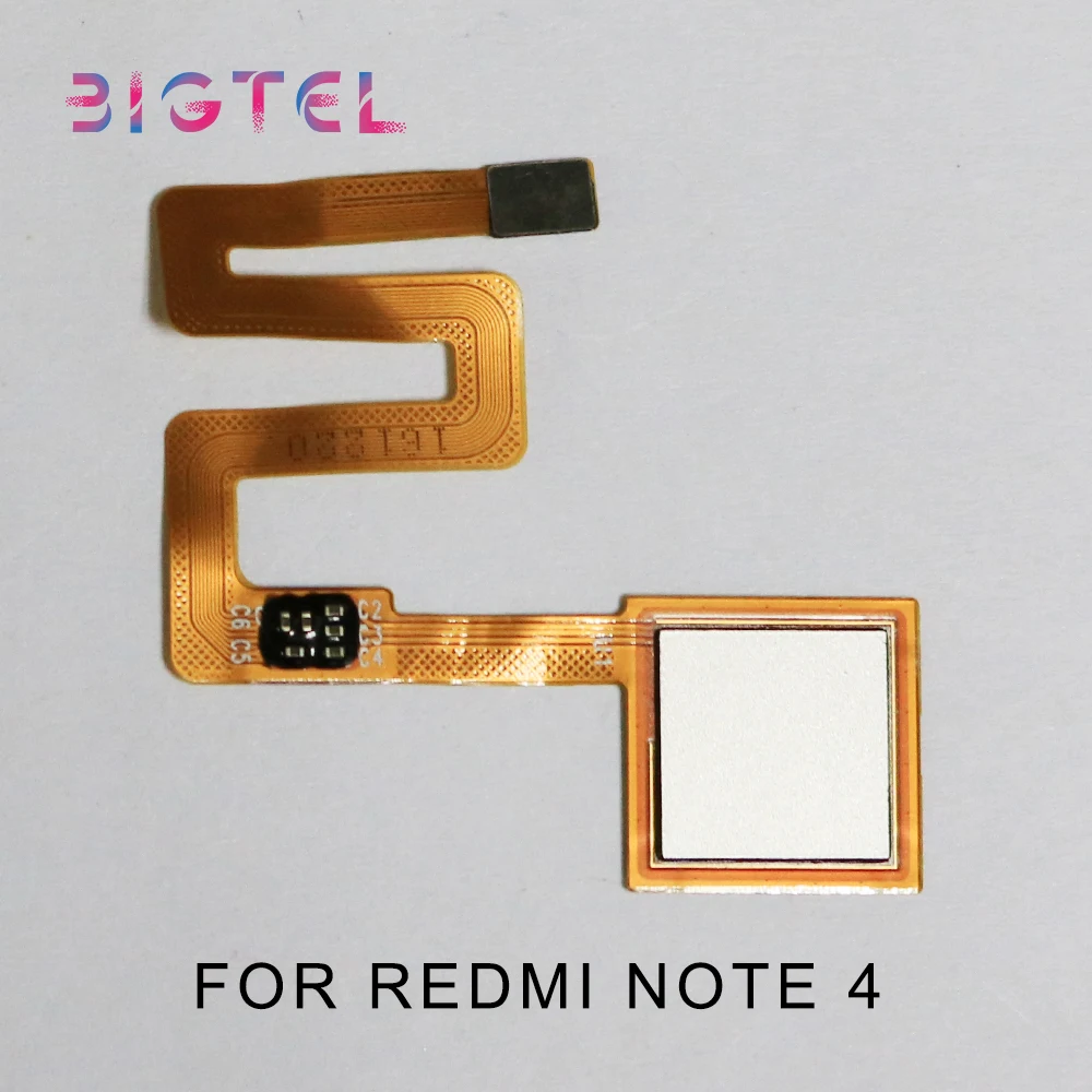 

5 Pcs/Lot 100% Original For Xiaomi Redmi Note 4 Note4 Touch ID Fingerprint Sensor Flex Cable