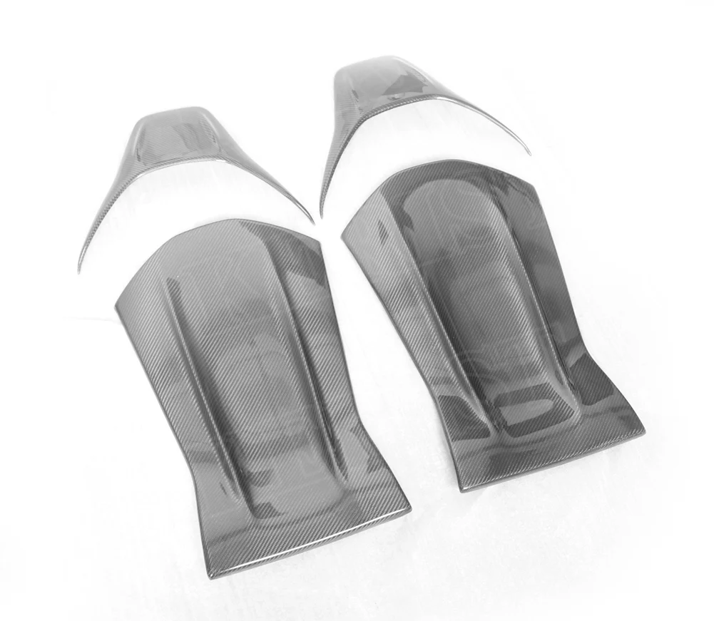 4 шт./компл. накладка на спинку сиденья из углеродного волокна для Mercedes A45 CLA45 GLA45 C63