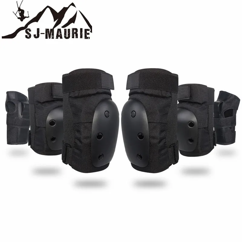 SJ MAURIE 7 шт./компл. защитный набор передач наколенники налокотники Защита запястья