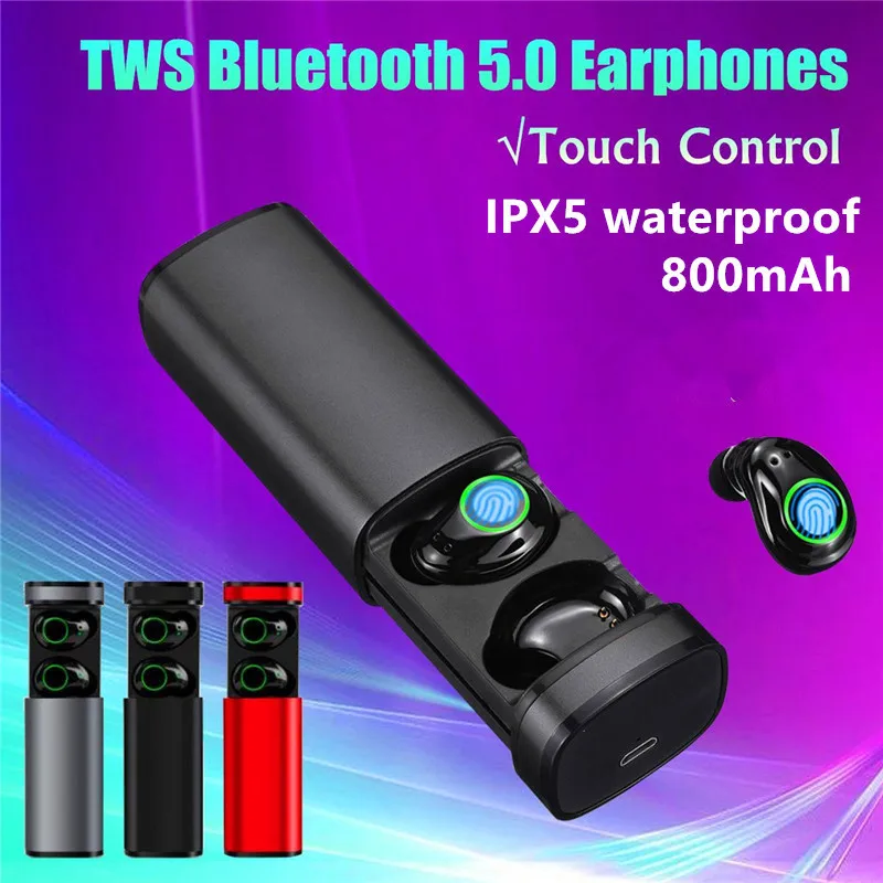 X23 TWS Bluetooth наушники Fone De Ouvido IPX5 Auriculares Беспроводные с сенсорным управлением