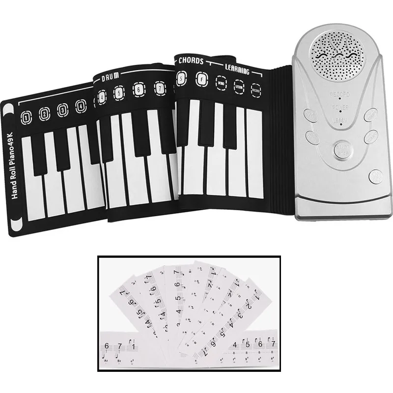 Electronic Organ Music Keyboard Theone 88 Keys Children Electronic Organ Flexible Teclado Instrumento Birthday Present XR50DZQ