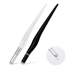 PCD черная прозрачная ручка Tebori 3D Ручка для перманентного макияжа ручка для татуажа бровей микроблейдинга