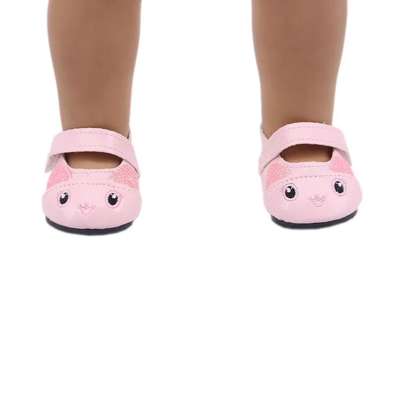 Одежда для кукол обувь 7 см Kitty парусиновая 18 дюймов американский и 43 малыш