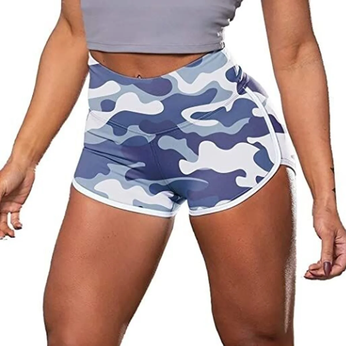 Women Summer Sports Yoga Pants New Outfit Fitness Sportswear High Waist Seamless Leggings Gym Trainning Wear pants | Женская одежда