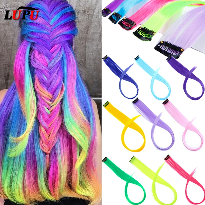 Ed Rainbow Highlight Strands Of Hair On Hairpins